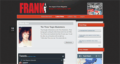 Desktop Screenshot of frankmagazine.ca